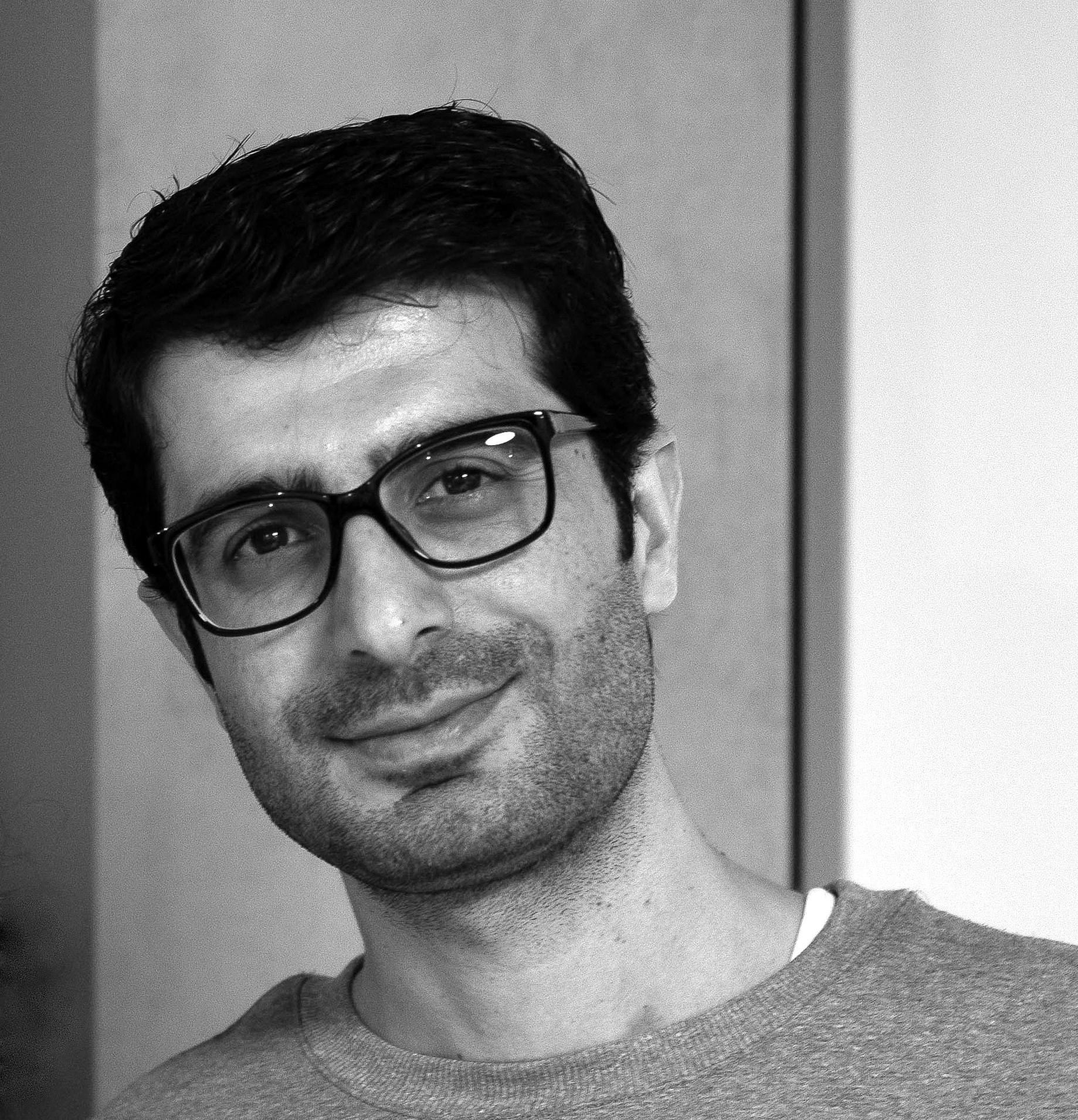 Portrait of artist Wassem Alahmad